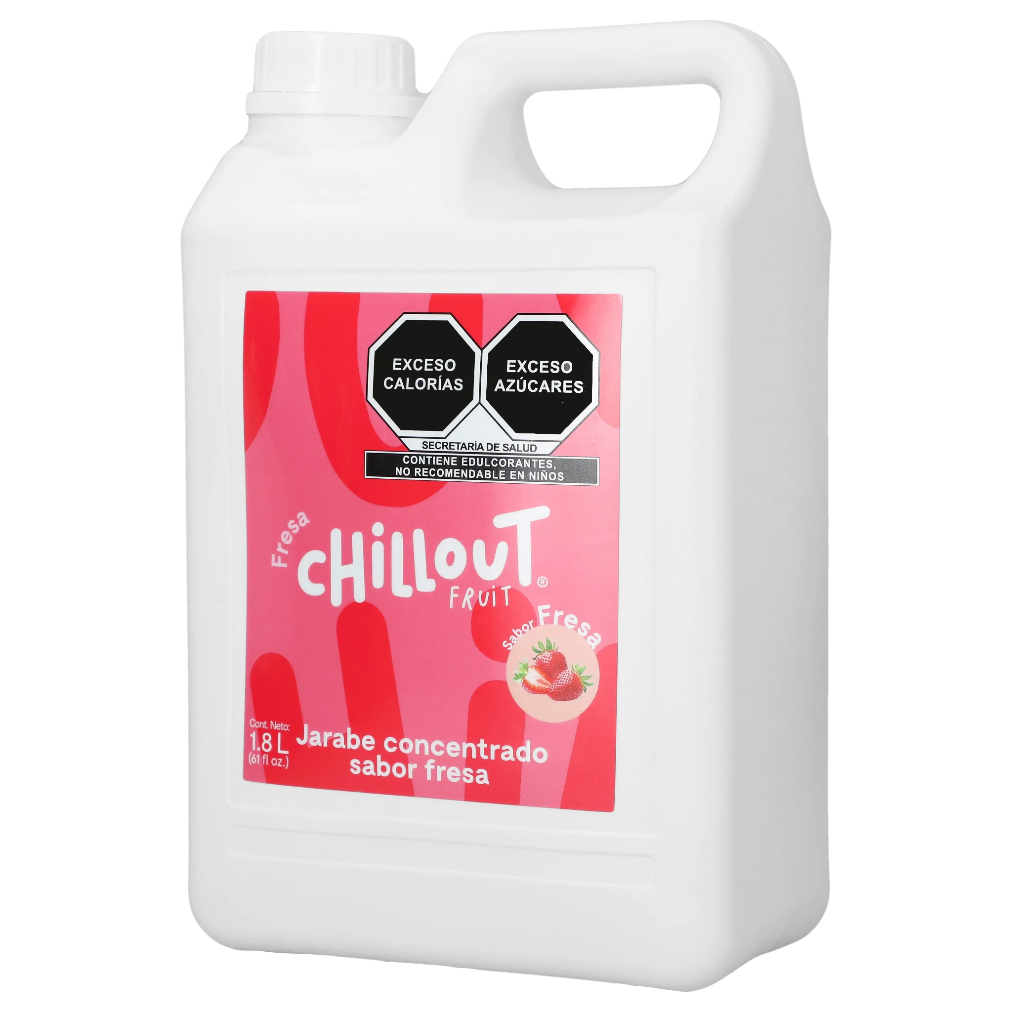 CHILLOUT FRUIT CONCENTRADO SABOR FRESA GARRAFA 1.8 l CHILLOUT FRUIT CONCENTRADO SABOR FRESA GARRAFA 1.8 l